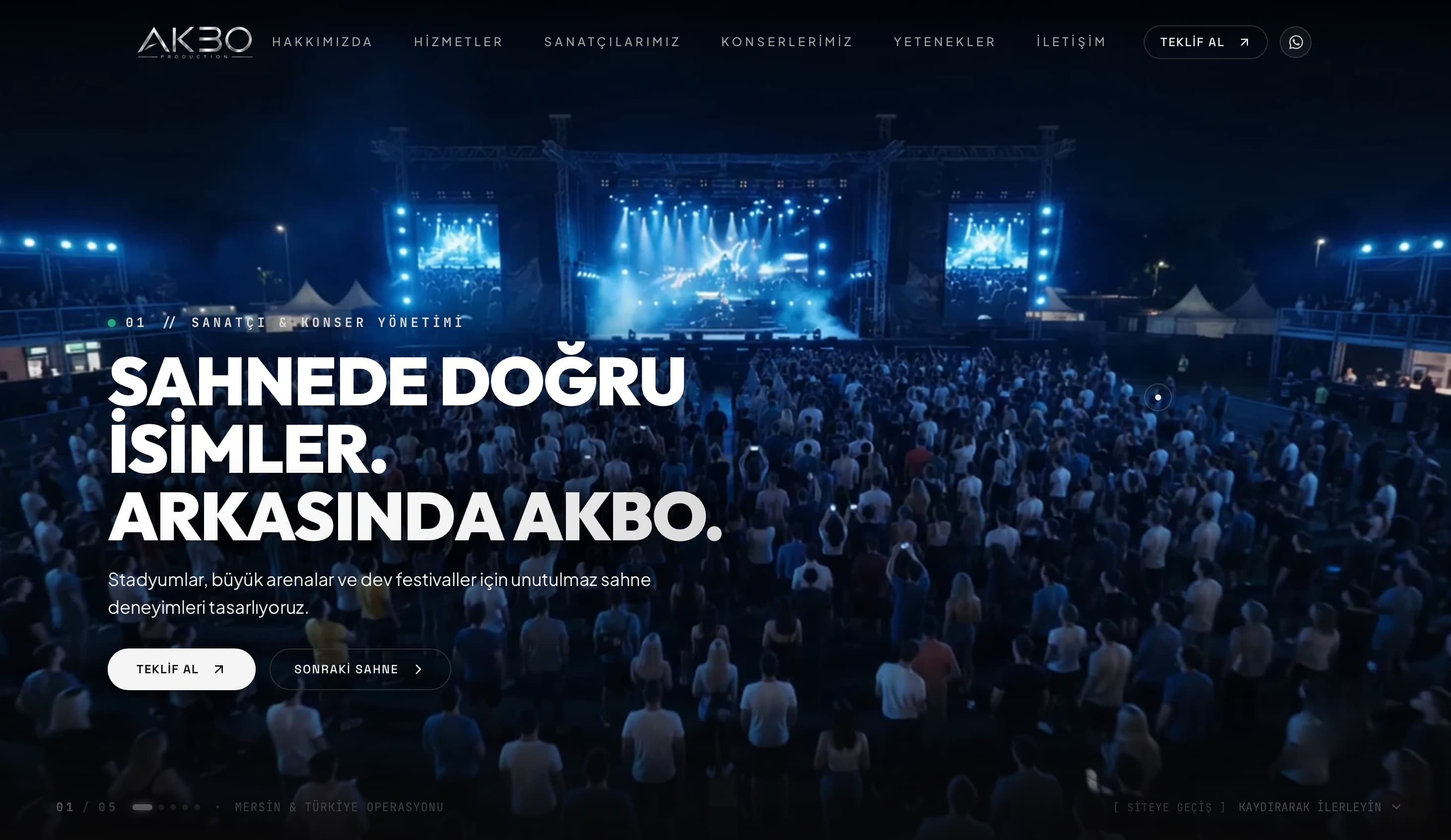 Akbo Production — Kurumsal Web Platformu